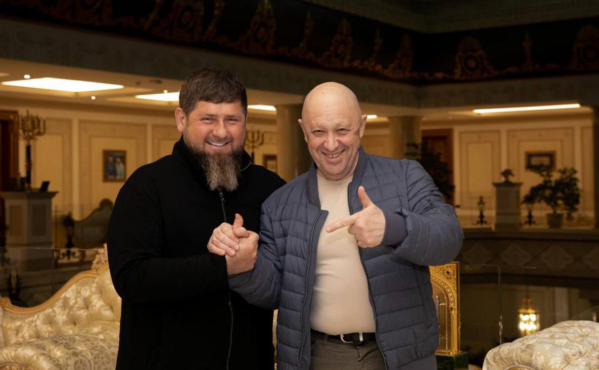 Пригожин просит Кадырова срочно принять у «Вагнера» позиции в Бахмуте