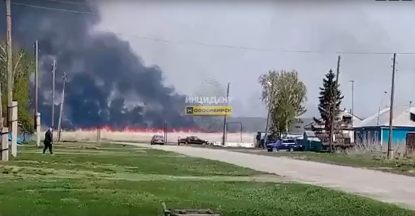 «Деревня горит»: ландшафтный пожар переполошил жителей Полойки