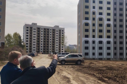 В Новосибирске возобновилось строительство домов в микрорайонах Просторный и Плющихинский