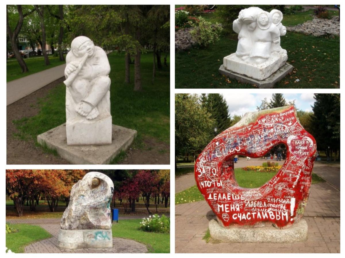 Все скульптуры из Первомайского сквера отправят в «ссылку»