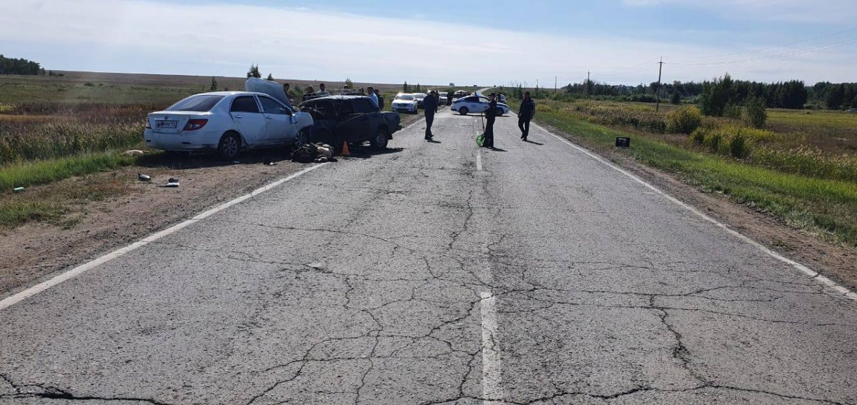 Три человека погибли в лобовом ДТП в Новосибирской области