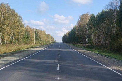 В Новосибирской области по нацпроекту БКД полностью отремонтировали одну из самых загруженных автодорог