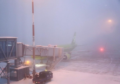 Самолет рейса Новосибирск – Якутск отправили в Магадан из-за тумана и мороза