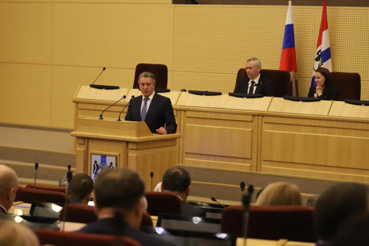Конференция «Единой России» прошла в Заксобрании Новосибирской области