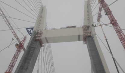 ВИС: четвертый мост Новосибирска готов на 80 %