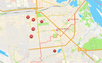 Появилась карта аварийных отключений в Новосибирске