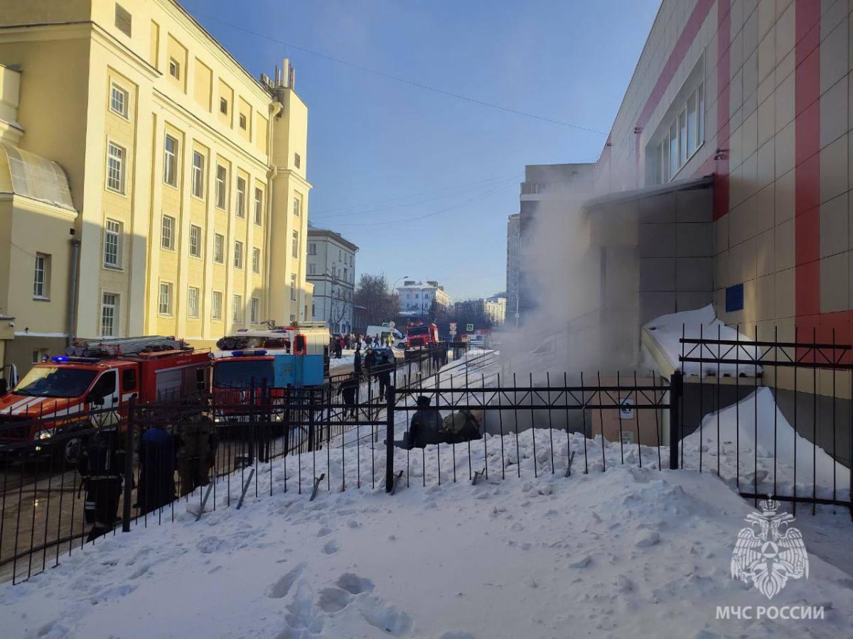 После смертельного пожара в новосибирской гимназии возбуждено уголовное дело