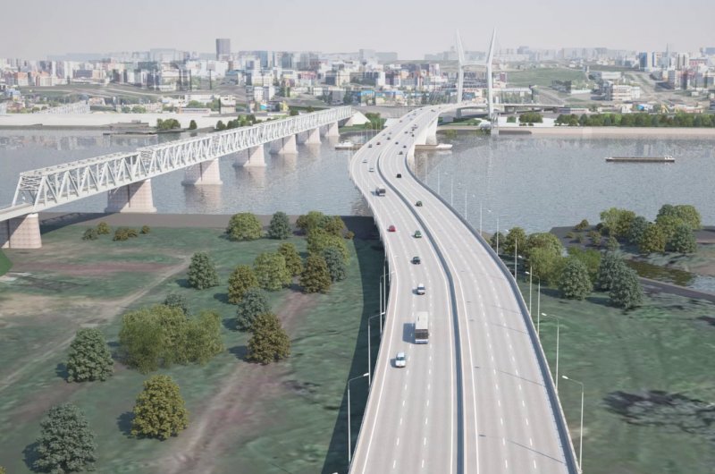 Концессионера обязали использовать проектные трубы для коллекторов нового моста в Новосибирске