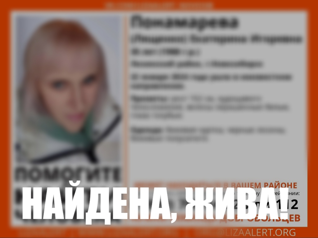 Следователи организовали проверку после исчезновения жительницы Новосибирска