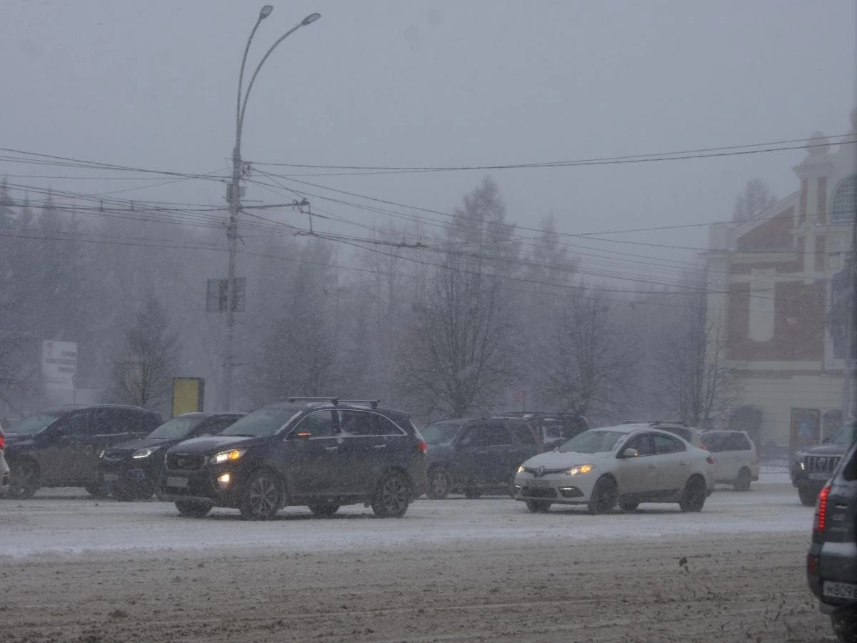 Сильный ветер и метели ожидаются в Новосибирской области