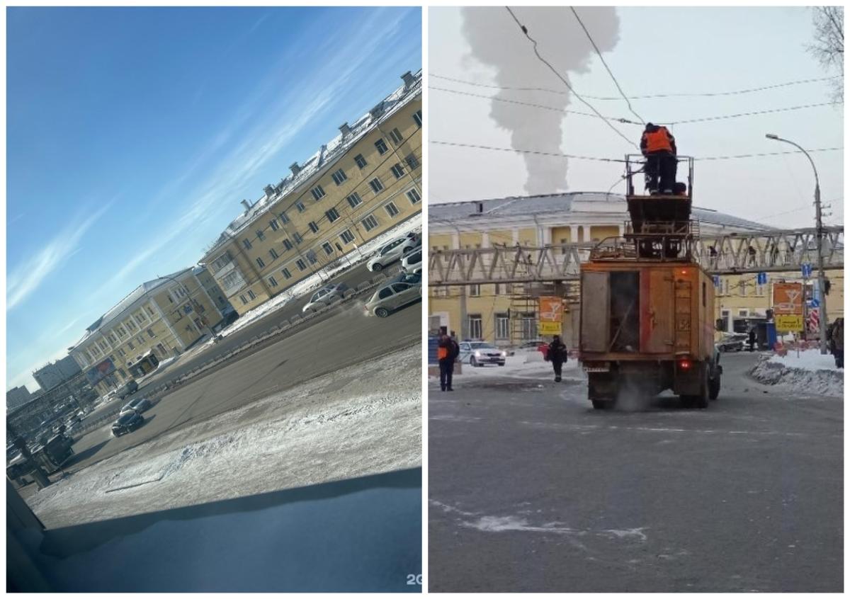 Движение на «кольце ада» в Новосибирске восстановили