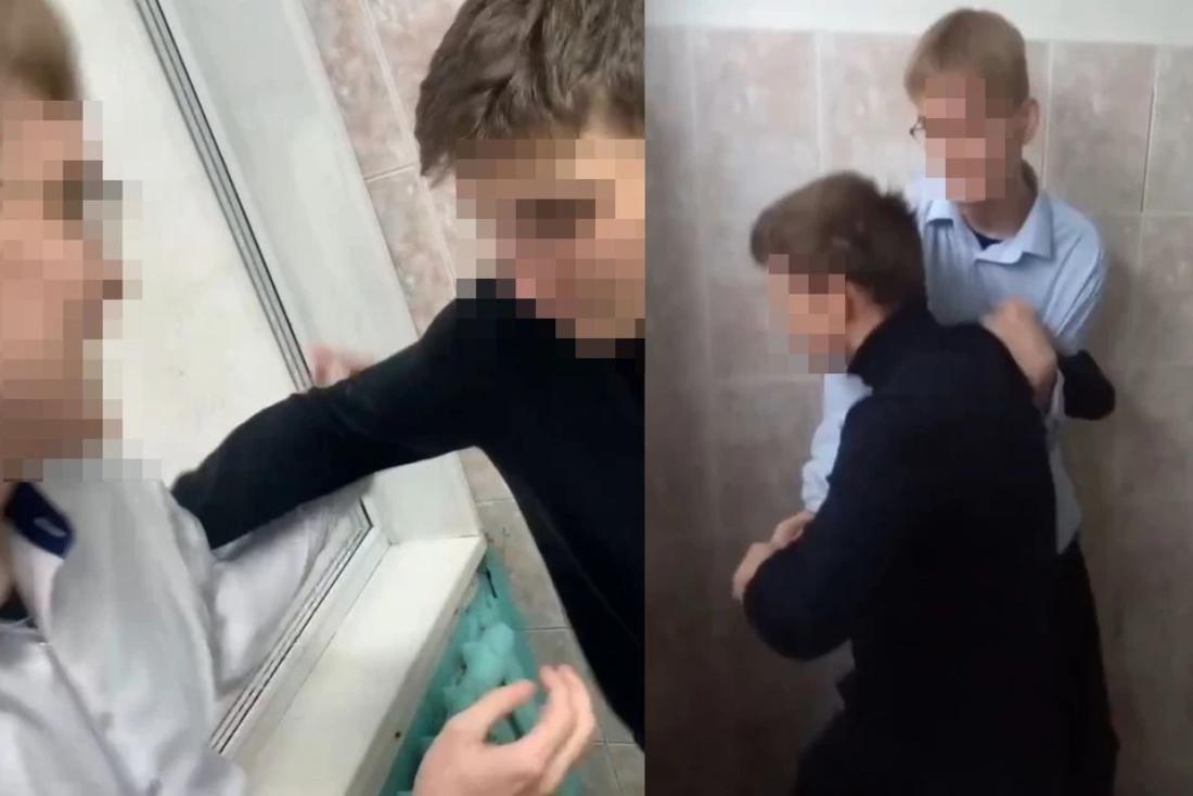 Сверстники рассказали об избитом в туалете школы ученике