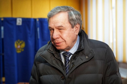 Владимир Городецкий проголосовал на выборах президента Российской Федерации