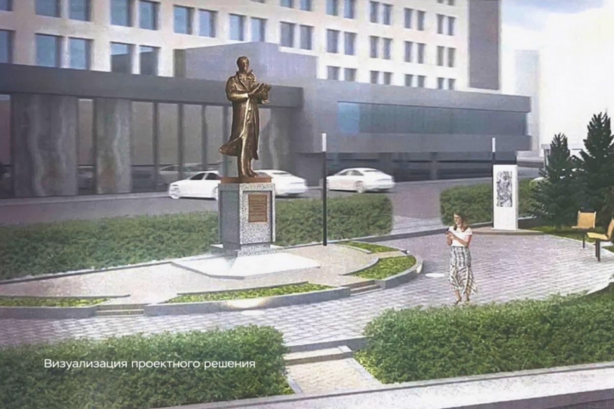 В Новосибирске установят памятник ректору НЭТИ Георгию Лыщинскому