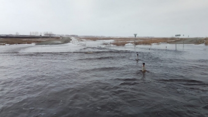 В Новосибирской области ограничили движение транспорта из-за паводка