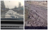 Смыла вода и раздавили грузовики: поселок под Новосибирском остался без дорог