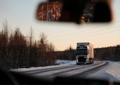 Новосибирск закрыли для большегрузов 