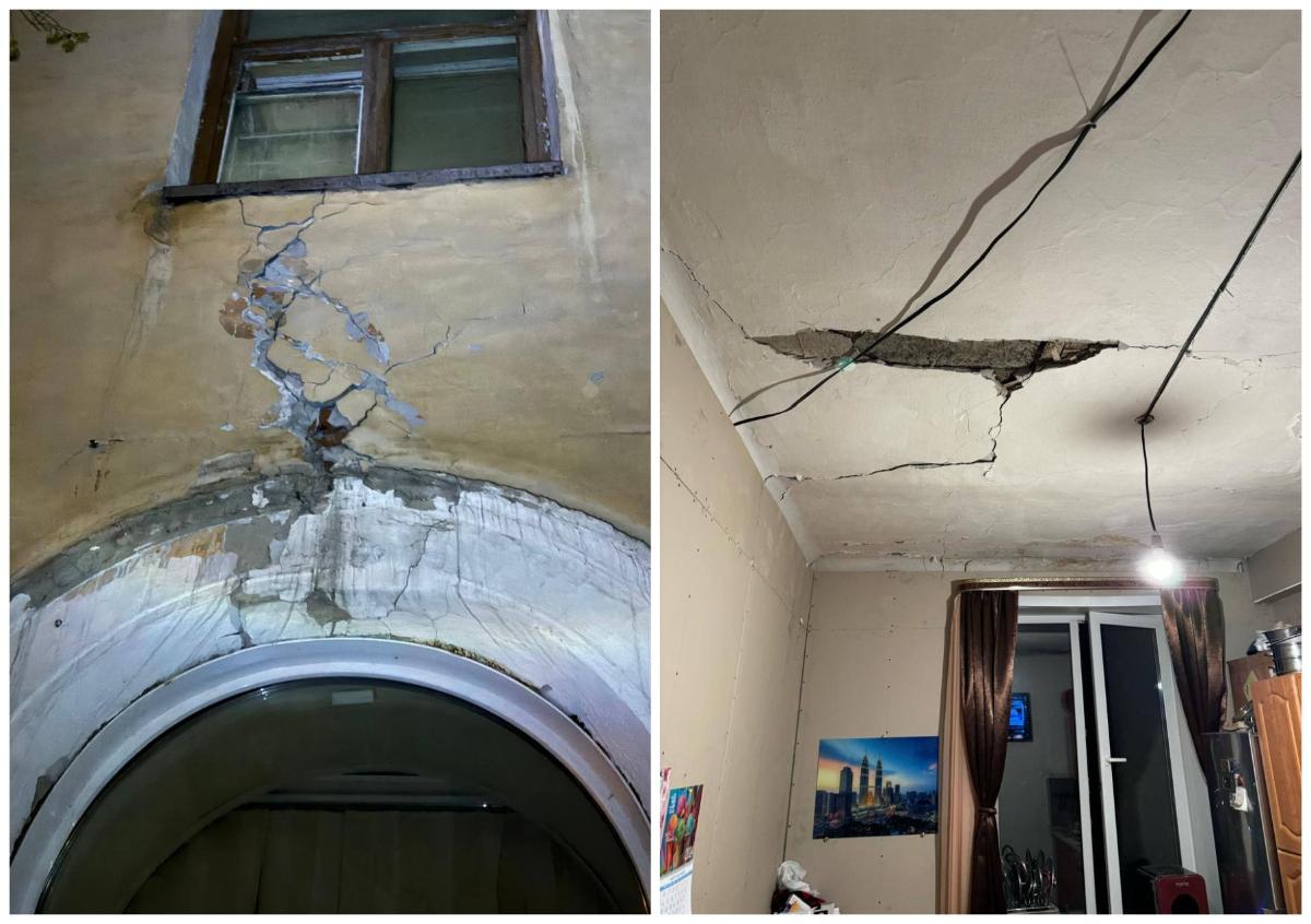 Жильцам разрушающегося дома на Саввы Кожевникова пообещали до 100 тысяч рублей