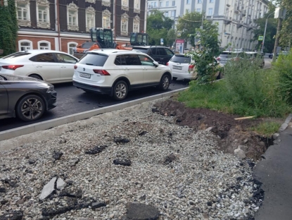 Скандальный ремонт улицы Урицкого подвели под народный контроль