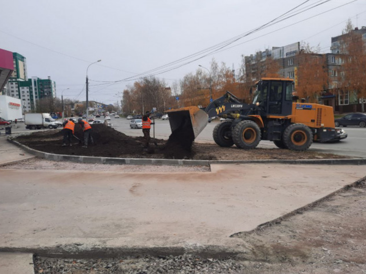 В Новосибирске под контролем МинЖКХ провели благоустройство территории после ремонта теплосетей