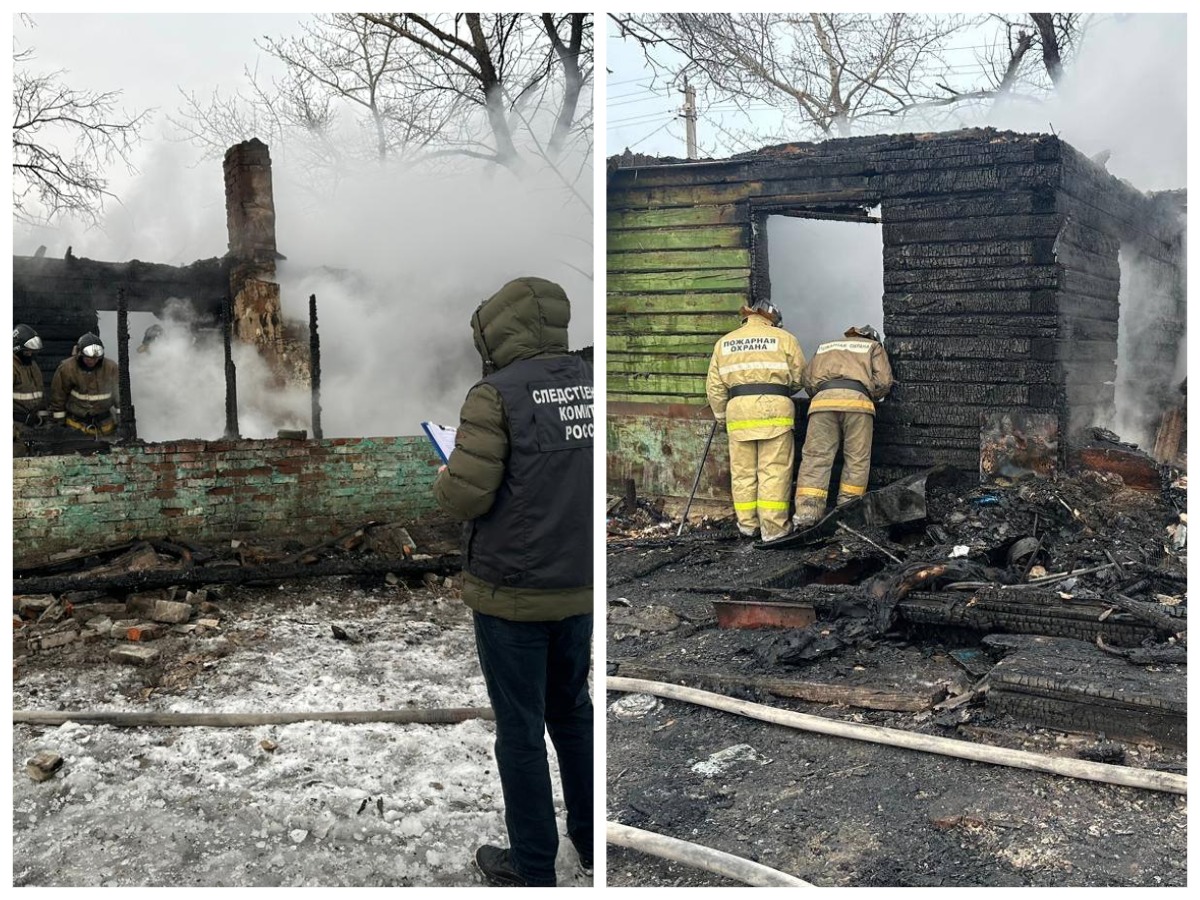 Мать и четверо детей погибли во время пожара в частном доме