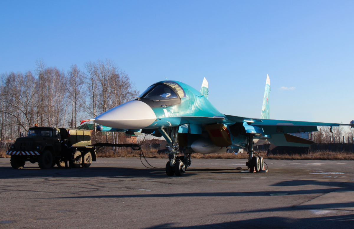 Очередная партия Су-34 из Новосибирска передана Воздушно-космическим силам России