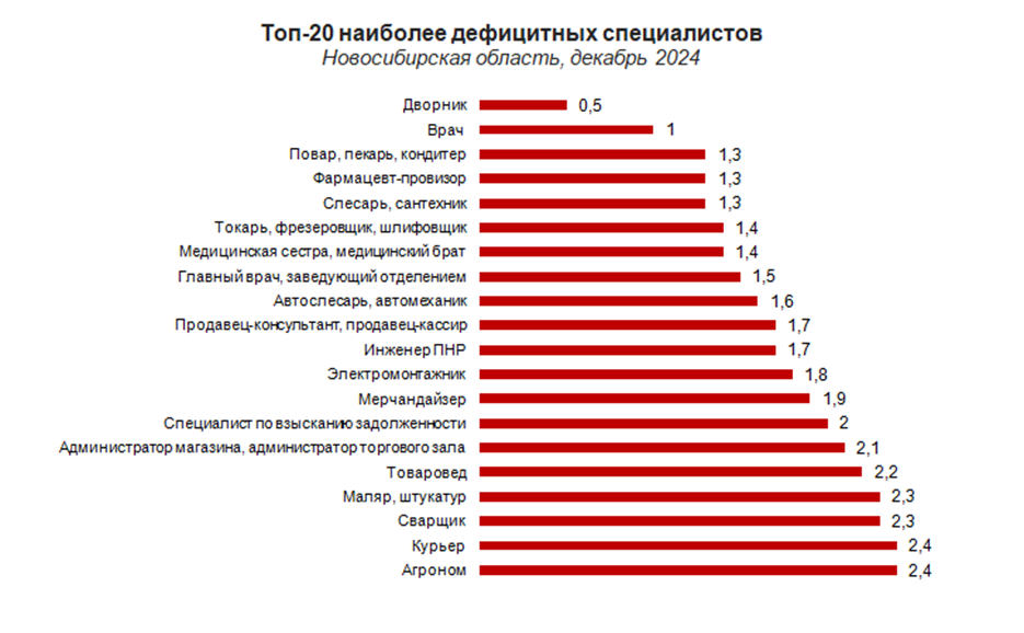 Острый дефицит дворников наблюдается в Новосибирской области